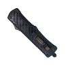8" Carbon Fiber Automatic OTF Knife with Dagger Blade
