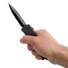 8" Carbon Fiber Automatic OTF Knife with Dagger Blade