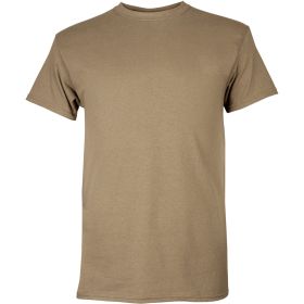 MEN'S SHORT SLEEVE T SHIRT BROWN L
