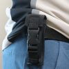 Automatic OTF Knife w/ Belt Clip - Red & Black