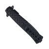 9" Spring Assisted Stiletto Knife with Fish Scale Handle