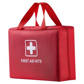 VEVOR First Aid Kit, 420 Pieces, 600D Nylon Large Survival First Aid Bag, Emergency Medical Supplies, for Home, Car, Office, Travel, Camping, Tru