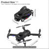 F196 Beginner-Friendly FPV Drone with Dual Cameras & Obstacle Avoidance - 480P Video, Optical Flow Hover, WiFi App Control, Foldable Design