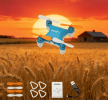 MINI Mini Quadcopter Drone, Portable Pocket Aircraft, Children's Entry-Level Remote-Controlled Plane, with Storage Remote Control, Beginner's Toy