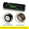 18650 Pcb 3000Mah Lithium-Ion Button-Top Flashlight Batteries [2-Pack]