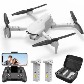 F10 Foldable Drone With Camera WIFI FPV For Adults,1080P HD FPV Live Video RC Quadcopter,Logistics Is Randomly Sent By UPS,USPS (Option: 3BATTERIES)