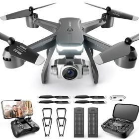 V14 Professional Drone 6K HD Dual Camera Wifi FPV Portable RC Quadcopter 2 BATTERY,Drones Suitable For Adults & Beginners.Logistics Is Randomly S (Option: 2BATTERIES)