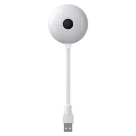 2K Video Lollipop Shape WiFi Baby Monitor Pet Cam Window Cam 1080p Audio Wifi AI Smart Camera (Option: 1pc-White)