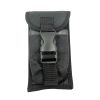 6" OTF Knuckle Knife Black with Carbon Fiber