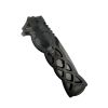 3.75" Weave Pattern Knife With ABS Handle