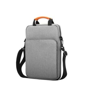 13.3" Waterproof Laptop Shoulder Bag - Perfect Fit for 13" MacBook Pro M2 M1, 13.6" MacBook Air M2, 12.9" iPad Pro M1 (Color: Gray)