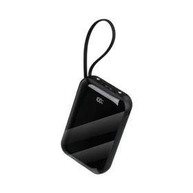 Universal Charging Companion  Power Bank - Suitable For A Variety Of Scenarios, With Portability And Multiple Capacities, Fast Charging And Wirel (Option: Black)